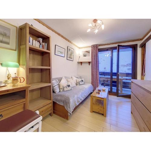 Appartement confortable avec cabine Proche des pistes Balcon - FR-1-344-1148