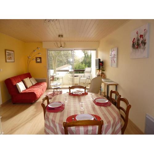 Appartement confortable proche plage avec balcon - Saint-Jean-de-Monts, 2 chambres, parking inclus - FR-1-224C-245