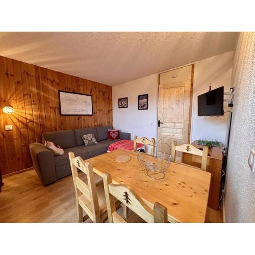 Appartement cosy 2 pièces, 4 pers, balcon Mont-Blanc, La Plagne - FR-1-353-153