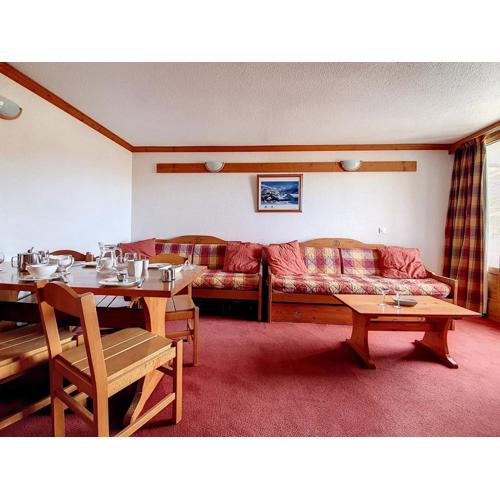 Appartement cosy, 2 pièces, 5 pers., piste à pied, balcon ouest, La Croisette, Les Belleville - FR-1-344-878