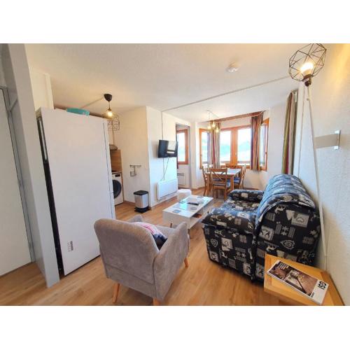 Appartement cosy 2 pièces, 6 pers., avec balcon et animaux acceptés à La Plagne - FR-1-353-110