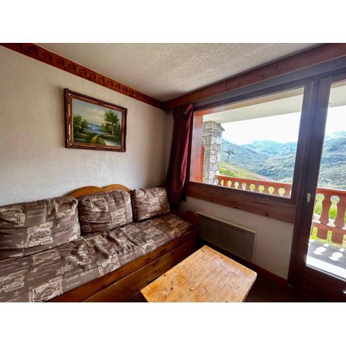 Appartement cosy 2 pièces cabine, balcon sud-ouest, proche pistes à Les Menuires (Reberty 1850) - FR-1-452-8