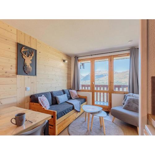 Appartement cosy 4 pers, balcon Mont Blanc, à 100m des pistes - FR-1-353-108