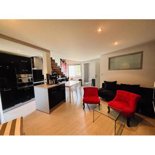 Appartement cosy 7 pers. avec cuisine équipée, balcon et casier à skis - La Plagne - FR-1-353-154