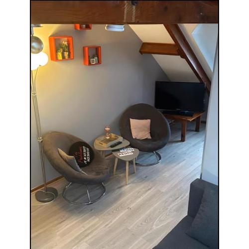 Appartement Cosy à 2 pas des Caves Basilique