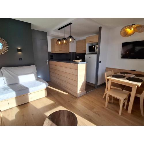 Appartement cosy à Plagne 1800, 4-5 pers, accès piscine - FR-1-181-2842
