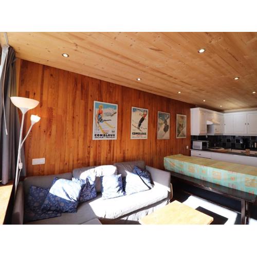Appartement cosy au pied des pistes avec balcon, Wifi et TV - Tignes Le Lavachet - FR-1-502-484