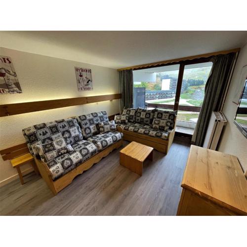 Appartement cosy avec balcon, 2 pièces, 5 pers, proche pistes et commerces - FR-1-452-249