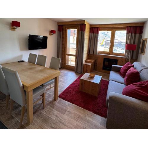 Appartement cosy avec balcon, piscine & détente, ski aux pieds - Belle Plagne - FR-1-181-2820
