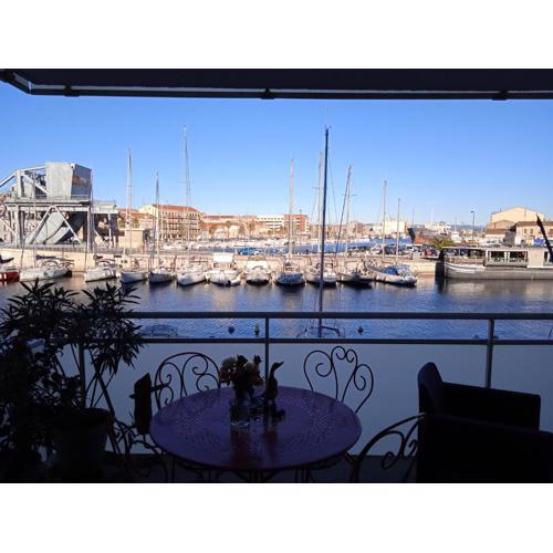 Appartement Cosy Terrasse vue Quai Canal + parking