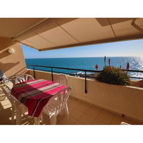 Appartement de 35m² avec Terrasse de 14m² en Front de Mer, Sète - FR-1-472A-254
