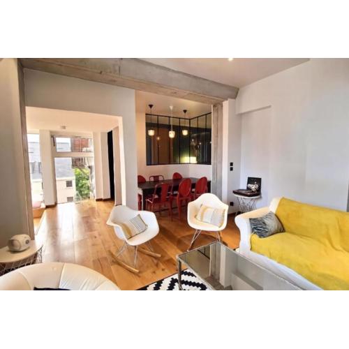 Appartement Design Rouen-gare avec parking privé