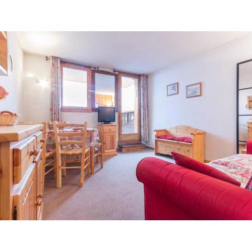 Appartement fonctionnel au centre avec balcon à La Plagne - FR-1-181-2543