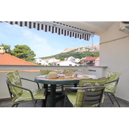 Appartement in Baška mit Eigenem Balkon