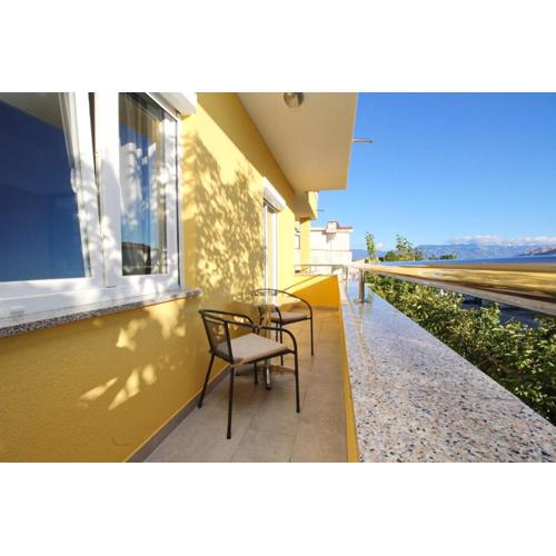 Appartement in Baška mit Eigenem Balkon