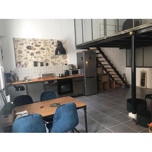 Appartement loft 60 m2 centre ville