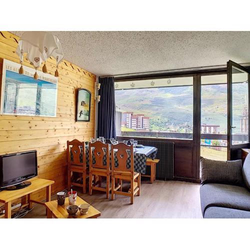 Appartement Lumineux 6 Pers. · Balcon Sud · Accès Direct aux Pistes · Garage en Option · La Croisette - FR-1-344-1017