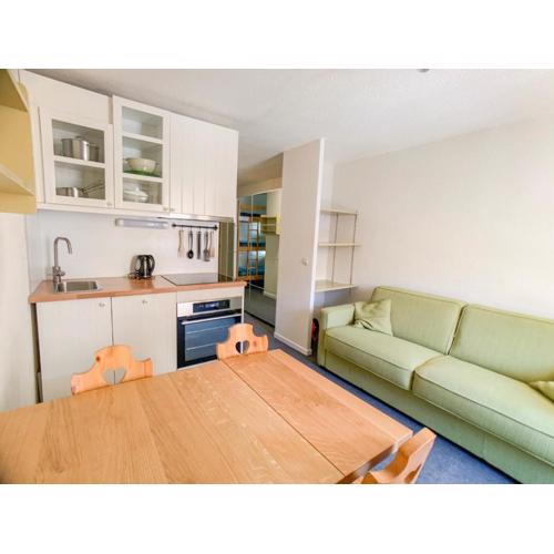Appartement lumineux avec balcon Skis aux pieds - FR-1-502-412