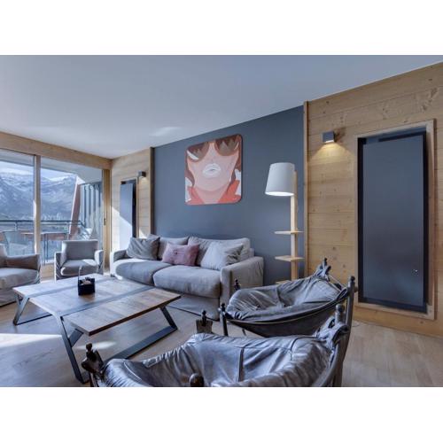 Appartement moderne 7 pers. avec babyfoot, buanderie et vue sur le lac - FR-1-641-2