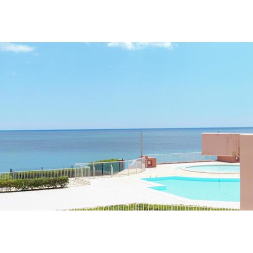 Appartement Piscine Front de mer 43 m2, Sète