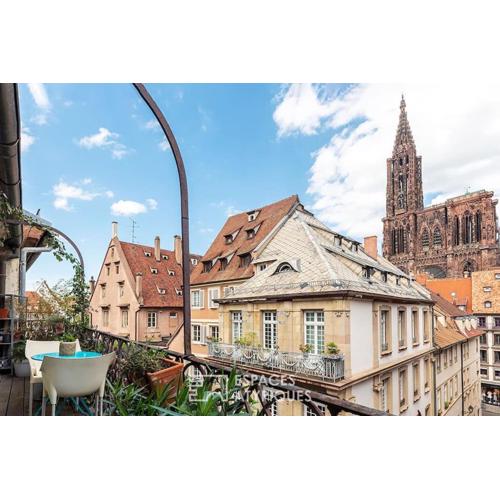Appartement plein centre avec vue exceptionnelle cathédrale