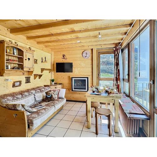 Appartement pour 4 avec balcon à Tignes-Le Lavachet - FR-1-411-746