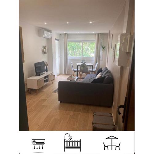 Appartement proche du port et des plages du Mourillon - Climatisé