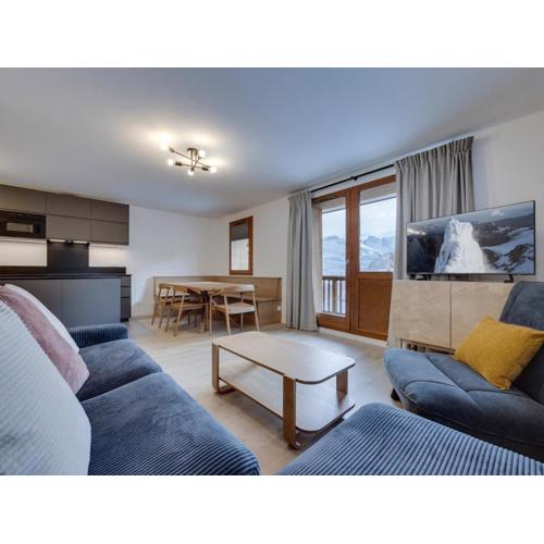 Appartement rénové 5 pers, Tignes le Lac, balcon, parking, au pied des pistes - FR-1-502-585