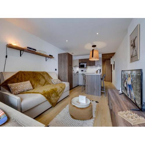 Appartement rénové à Tignes Le Lac pour 4 pers, proche pistes et commodités - FR-1-641-17