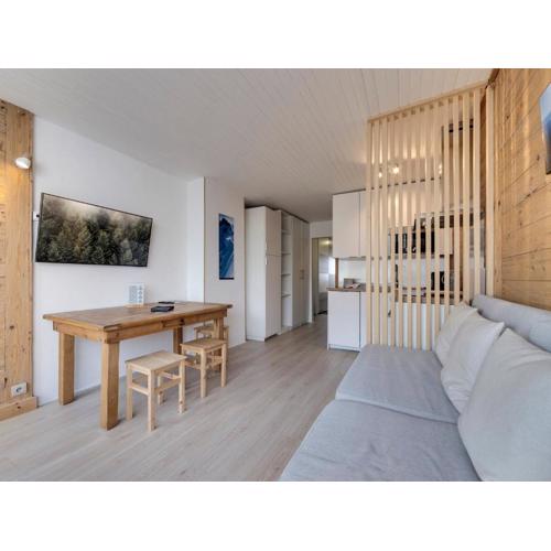 Appartement rénové à Tignes, quartier du Lavachet – 4 pers., balcon, casier à ski - FR-1-641-33