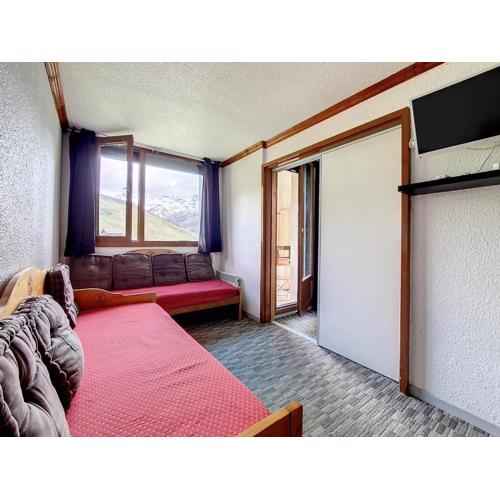 Appartement Rénové · Balcon Sud-Ouest · Proche Pistes · 2 Pièces · 4 Couchages - FR-1-344-1042