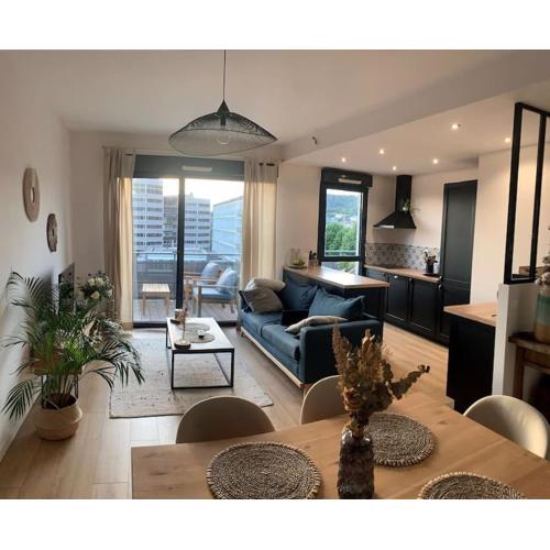 Appartement Rouen terrasse + parking
