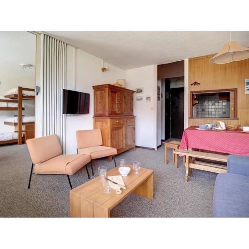 Appartement Skis aux Pieds - Balcon Sud, 6 Pers., 1 Chambre, Wifi - FR-1-344-1049