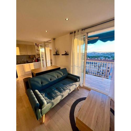 Appartement spacieux 3 chambre