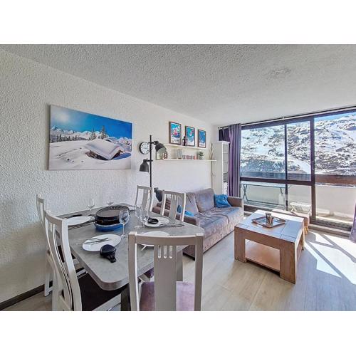 Appartement spacieux aux Menuires, 3 pièces, 8 pers, balcon Sud/Ouest, ascenseur - FR-1-344-1170