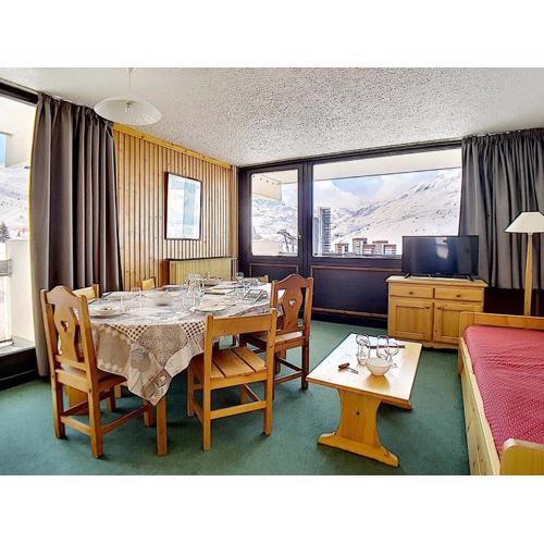 Appartement spacieux, skis aux pieds, balcon, Les Menuires - FR-1-344-1054