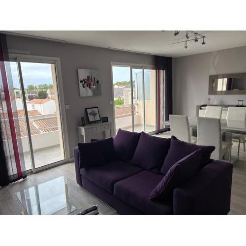 Appartement ST JEAN Centre Ville Wifi Balcon Parking