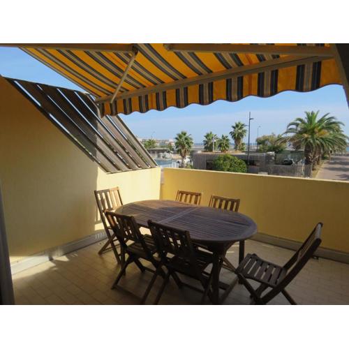 Appartement T2 à Sète - Terrasse, Loggia, Front de Mer, Parking Privé - FR-1-472-121