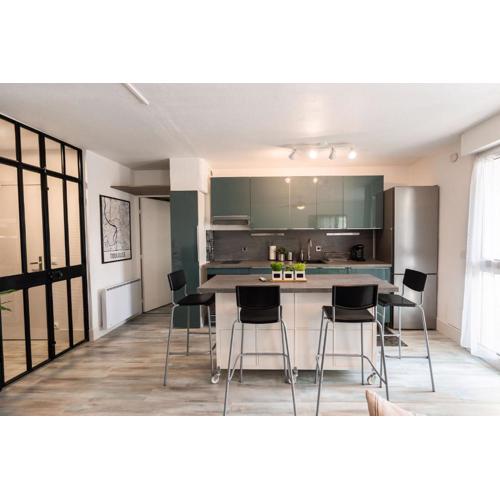 Appartement T2 Lespinet - Toulouse - Parking gratuit & wifi
