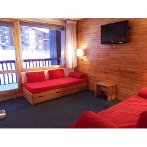 Appartement tout confort, accès direct aux pistes, balcon, casier à ski - FR-1-181-2152