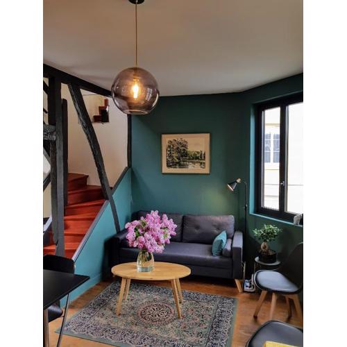 Appartement typique Rouen centre tout confort