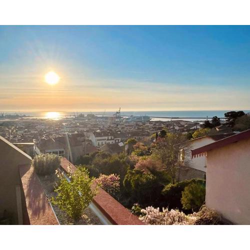 Appartement Vista Mare Sète - vues mer et étang - parking