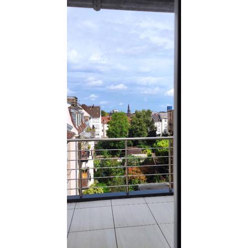 Appartement vu sur la cathédrale