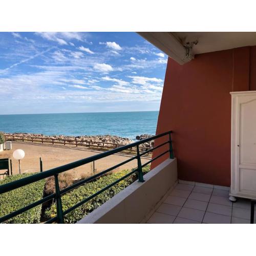 Appt 8 pers / garage / terrasse / vue mer