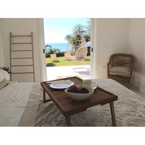 Aqua Seafront Glyfada Corfu Beach House With Garden