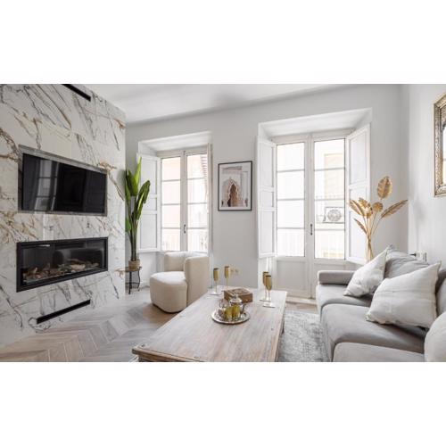 Arabica Suites - Lujosa Vivienda con Suites Chimeneas en Granada - Centro
