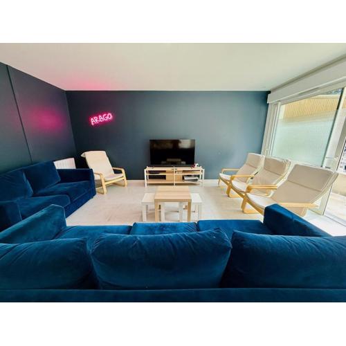 Arago Grande maison familiale proche des plages