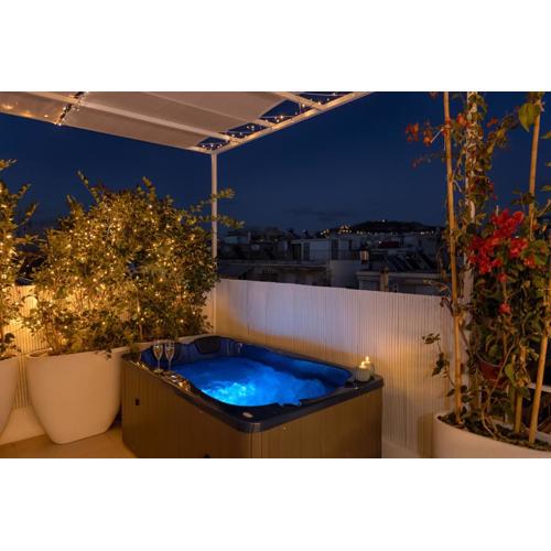 Aristotelus Studio Jacuzzi & Acropolis View