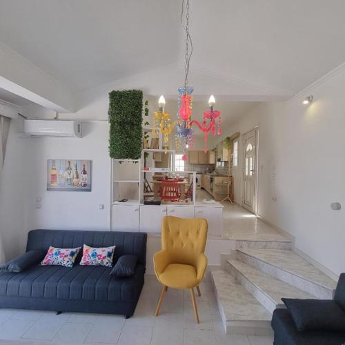 Arocaria Apartment in Faliraki with garden , mountain and sea view