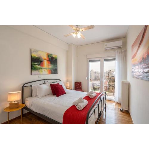 Athenian Home with Acropolis View